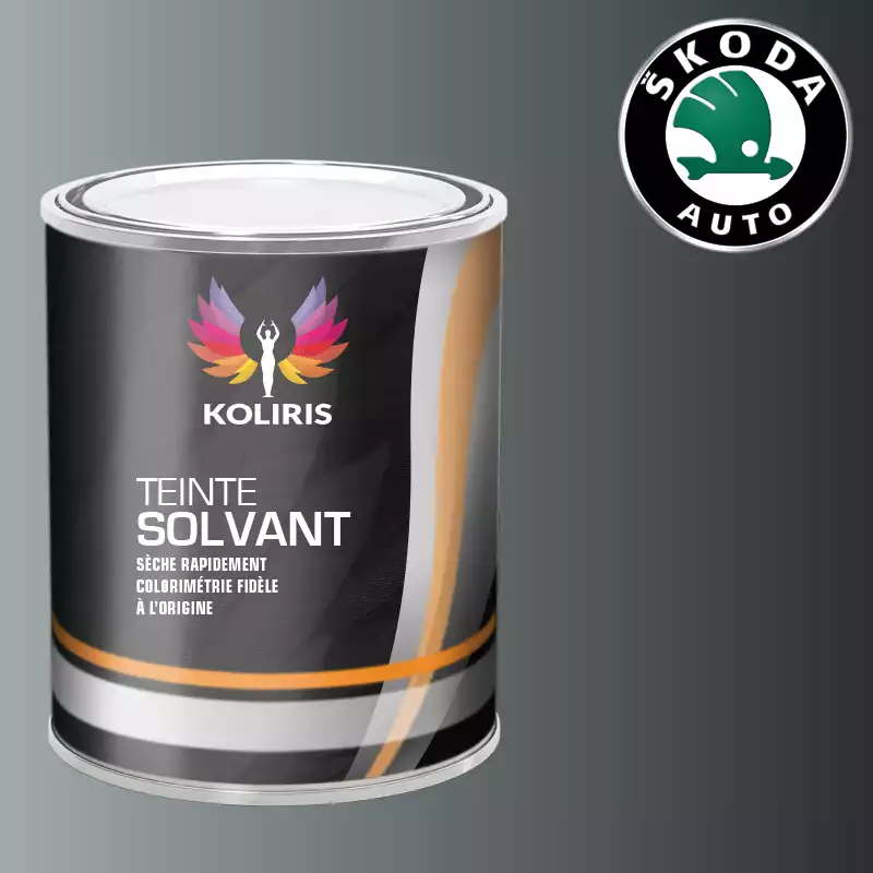 Peinture voiture solvant Skoda