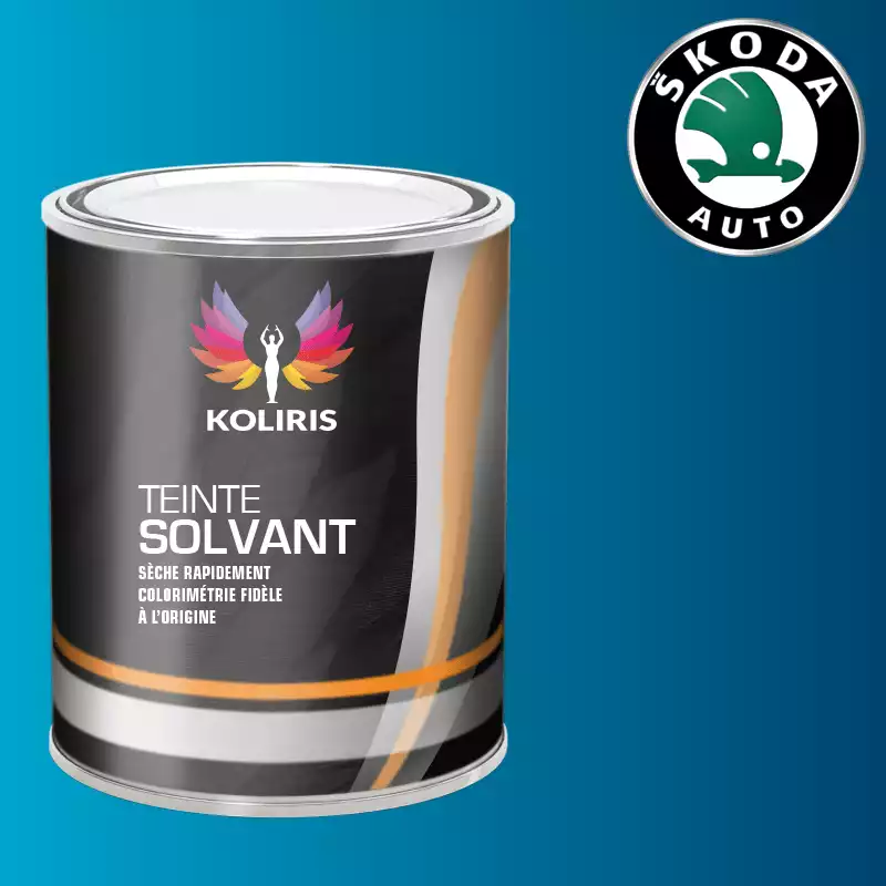 Peinture voiture solvant Skoda