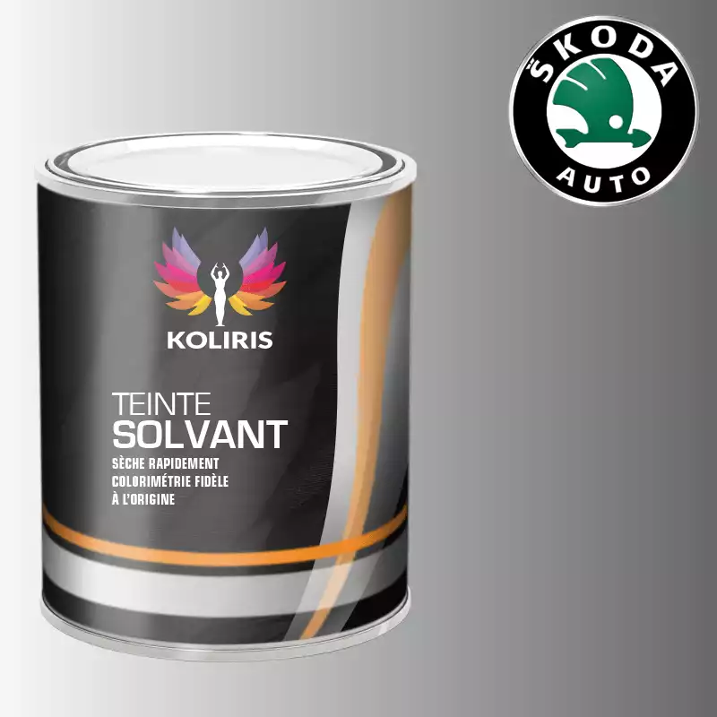 Peinture voiture solvant Skoda