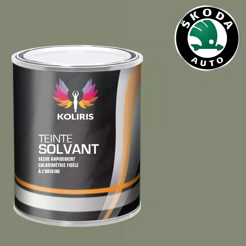 Peinture voiture solvant Skoda