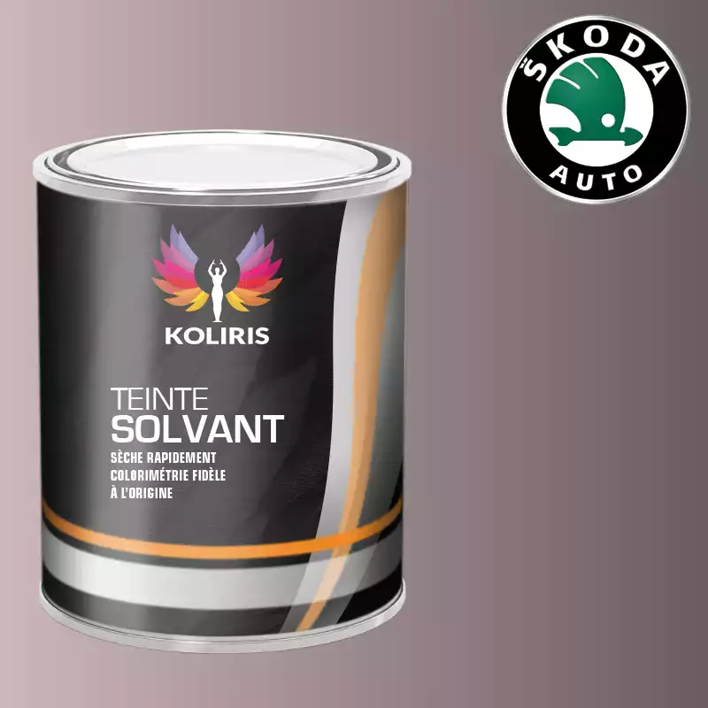 Peinture voiture solvant Skoda