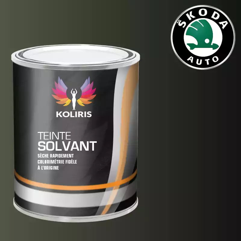 Peinture voiture solvant Skoda