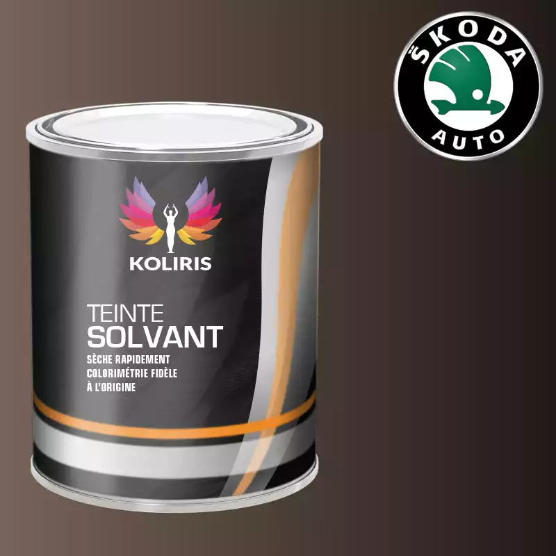 Peinture voiture solvant Skoda