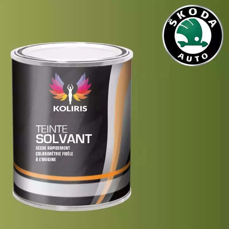 Peinture voiture solvant Skoda