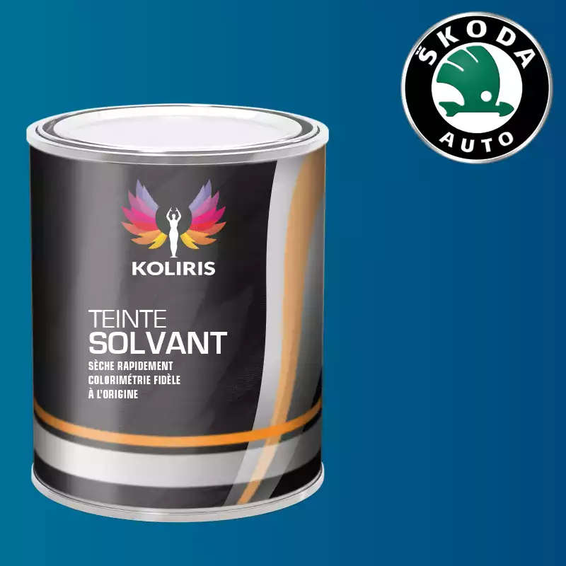 Peinture voiture solvant Skoda