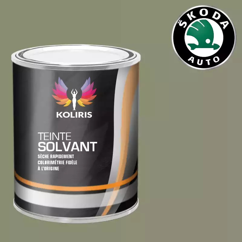 Peinture voiture solvant Skoda