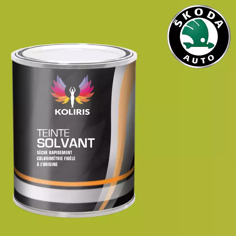 Peinture voiture solvant Skoda