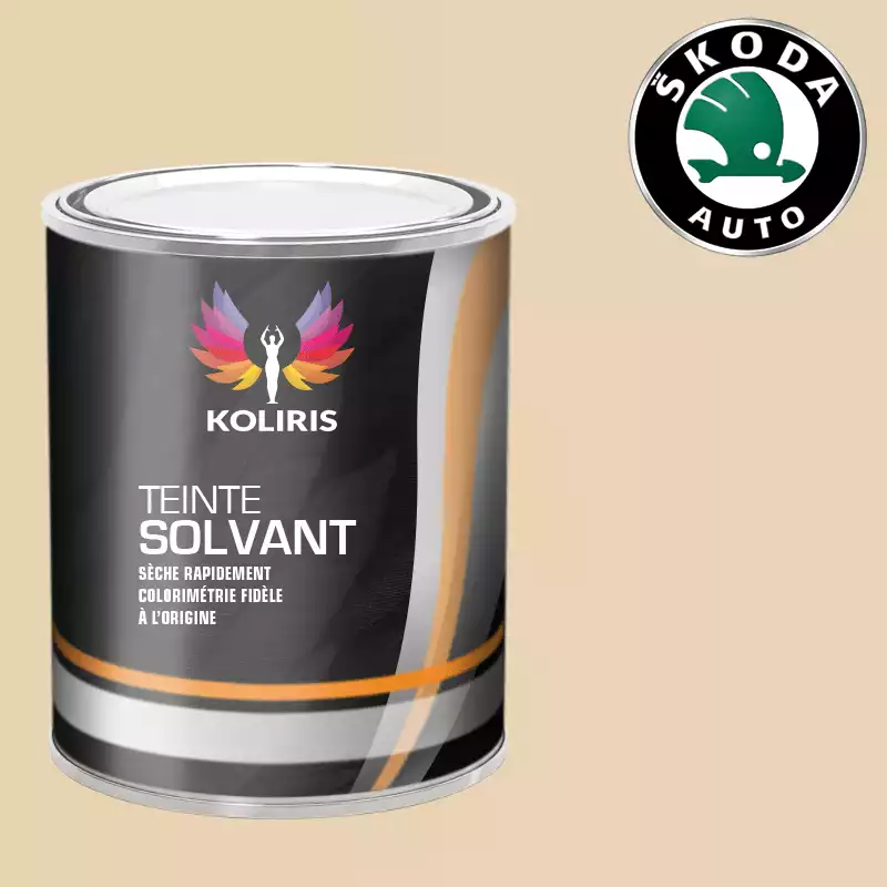 Peinture voiture solvant Skoda