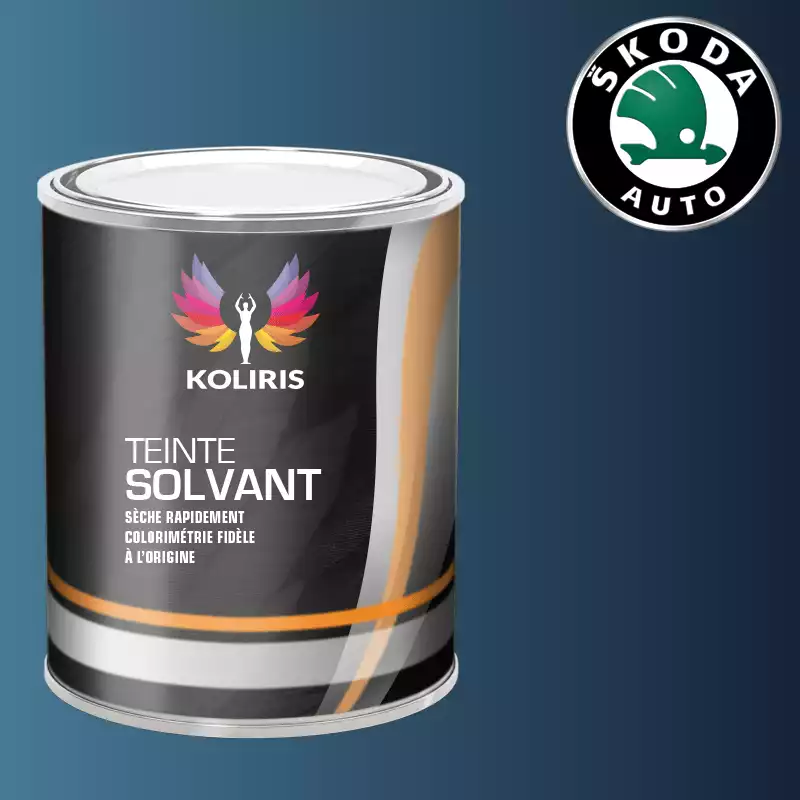 Peinture voiture solvant Skoda