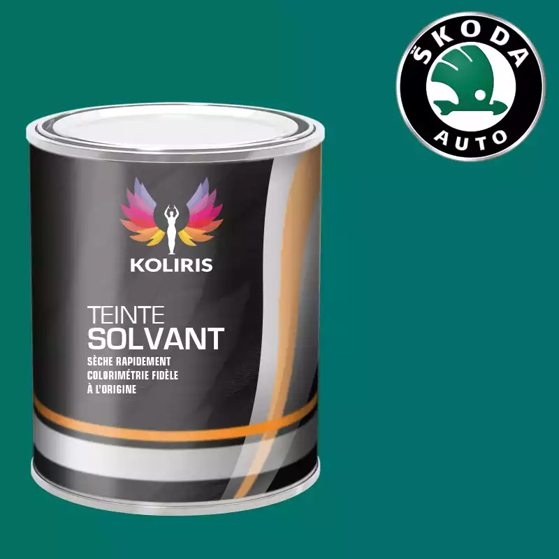 Peinture voiture solvant Skoda