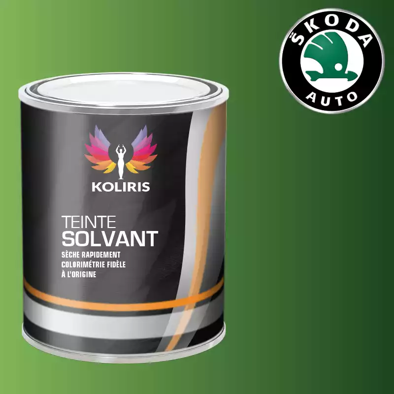 Peinture voiture solvant Skoda