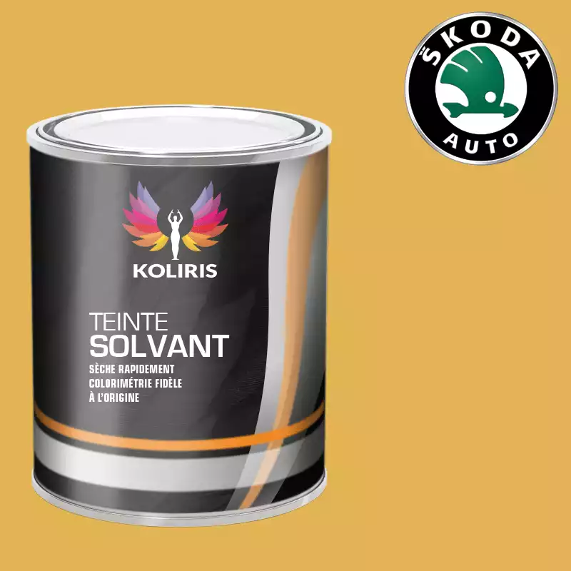 Peinture voiture solvant Skoda