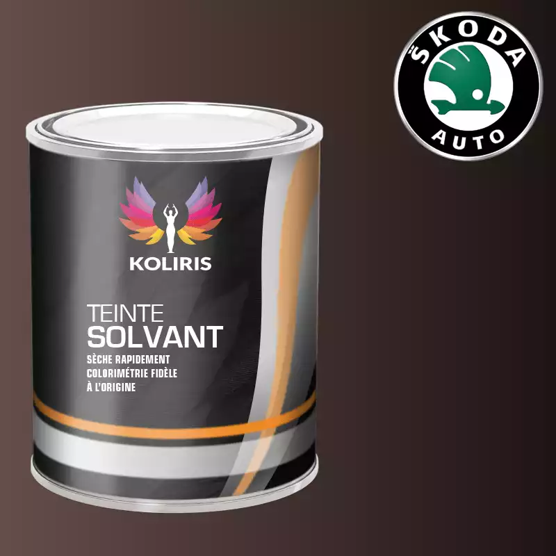 Peinture voiture solvant Skoda