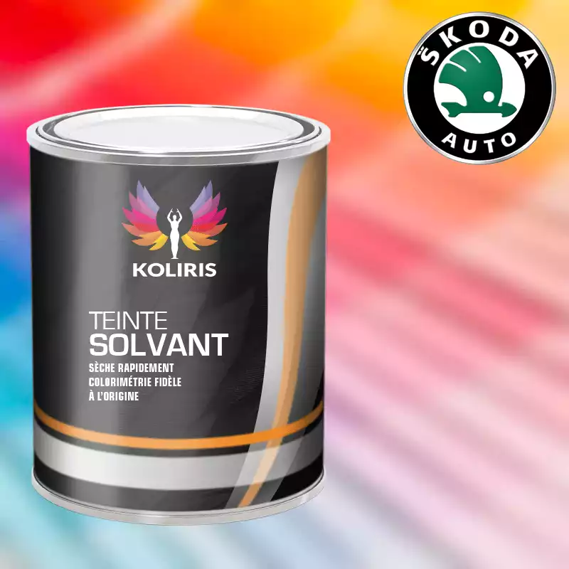 Peinture voiture solvant Skoda