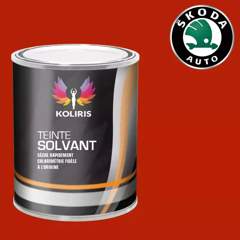 Peinture voiture solvant Skoda