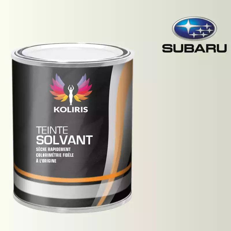 Peinture voiture solvant Subaru