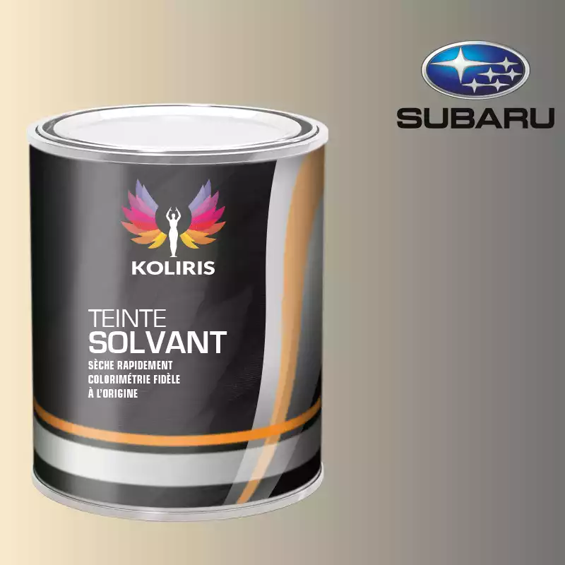 Peinture voiture solvant Subaru