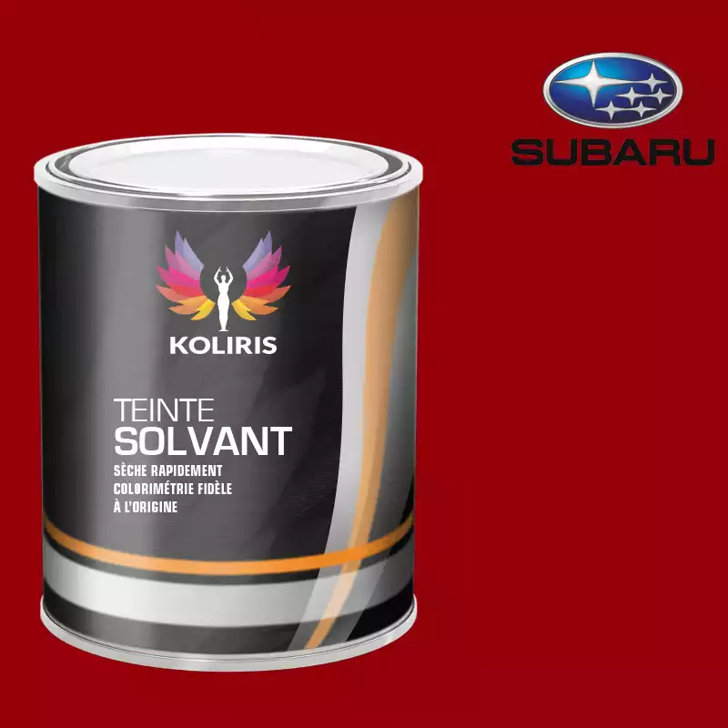 Peinture voiture solvant Subaru