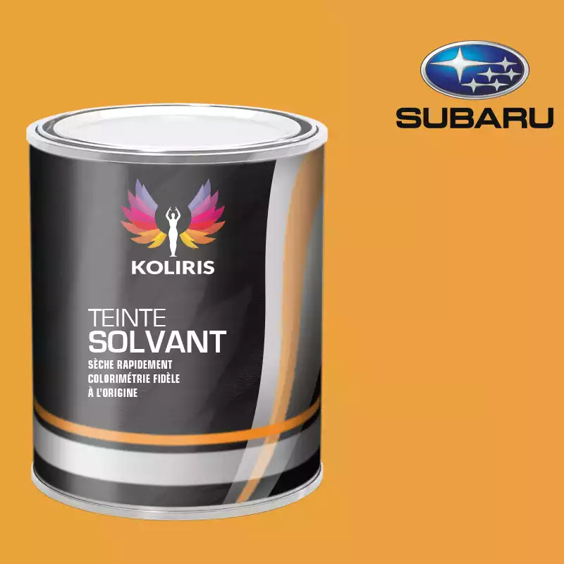 Peinture voiture solvant Subaru