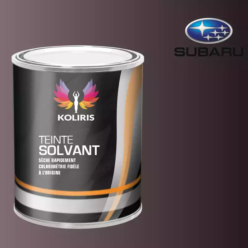 Peinture voiture solvant Subaru