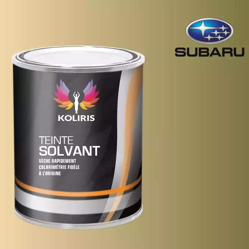 Peinture voiture solvant Subaru