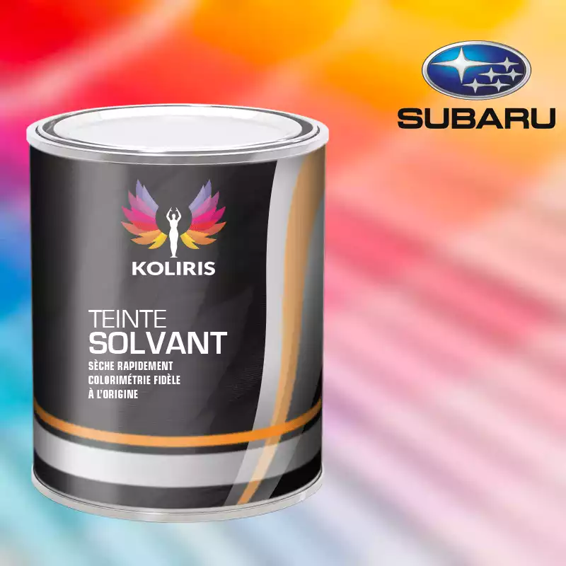 Peinture voiture solvant Subaru