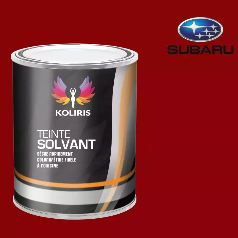 Peinture voiture solvant Subaru