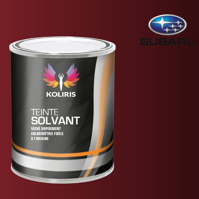 Peinture voiture solvant Subaru