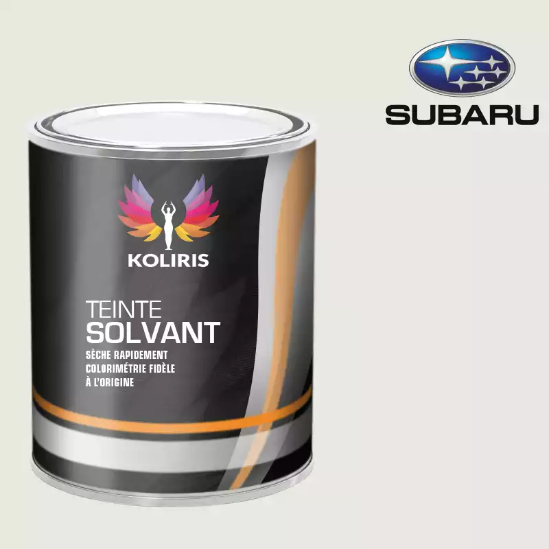 Peinture voiture solvant Subaru