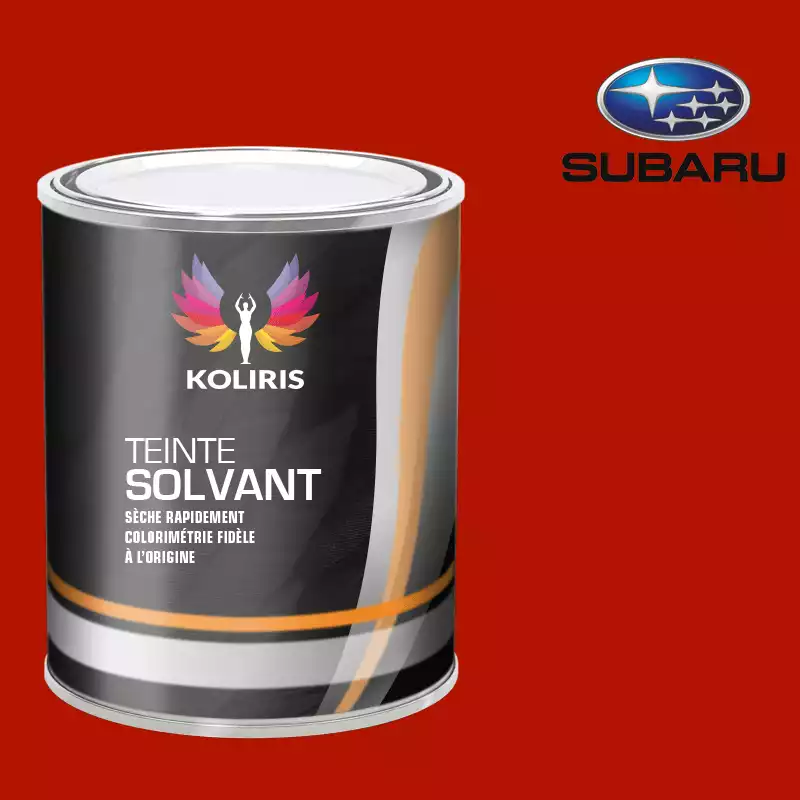 Peinture voiture solvant Subaru