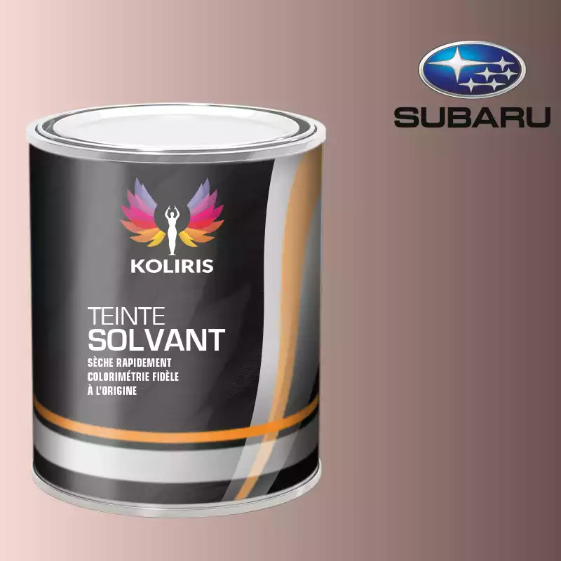 Peinture voiture solvant Subaru