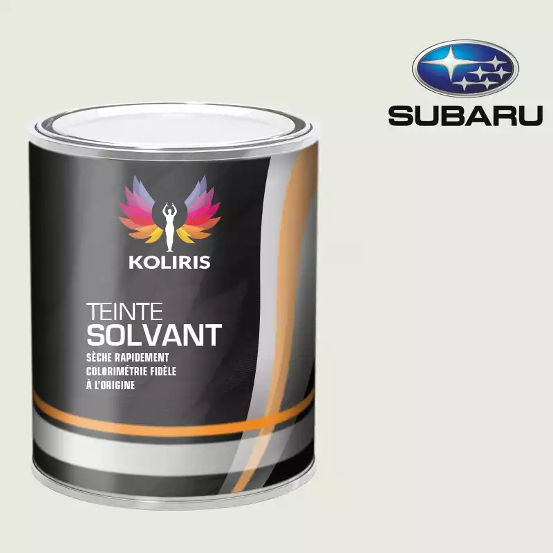 Peinture voiture solvant Subaru