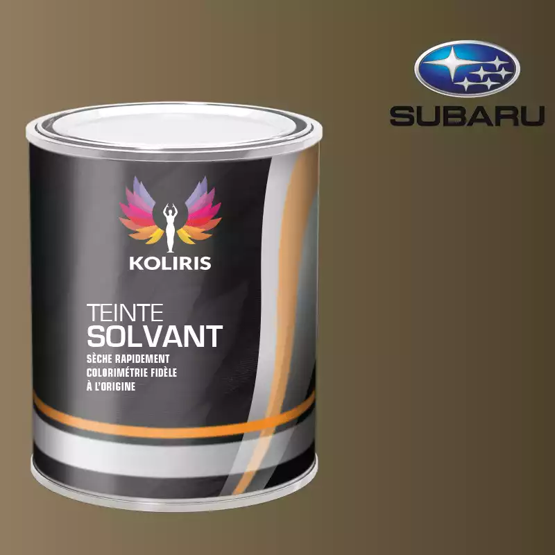 Peinture voiture solvant Subaru