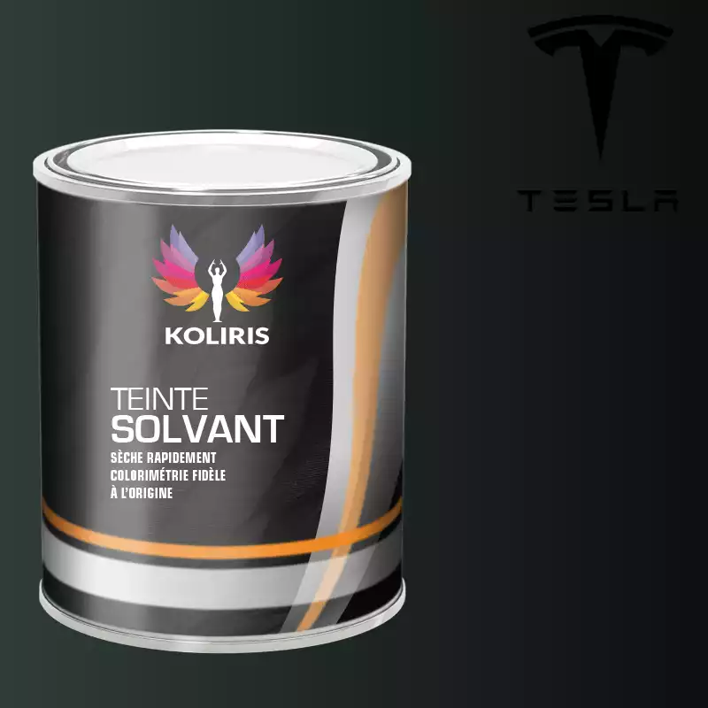 Peinture voiture solvant Tesla