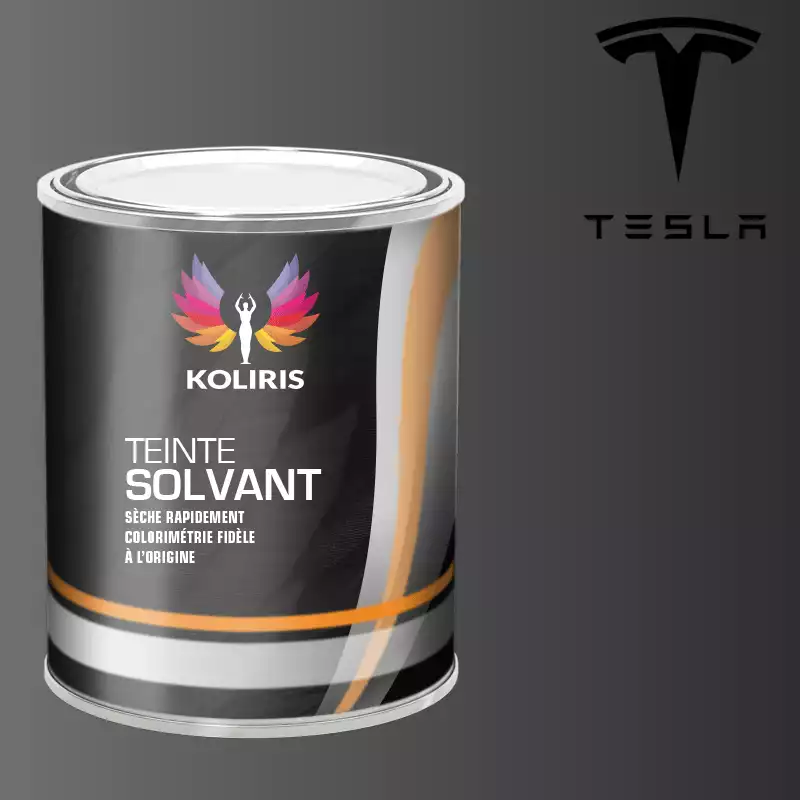 Peinture voiture solvant Tesla