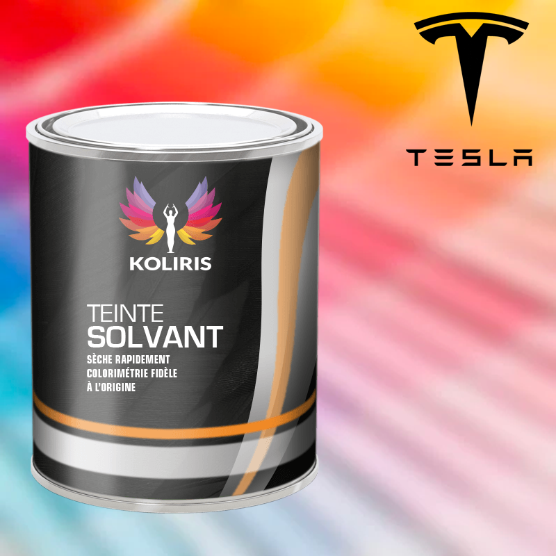 Peinture voiture solvant Tesla