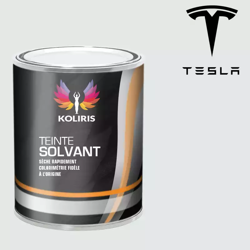 Peinture voiture solvant Tesla