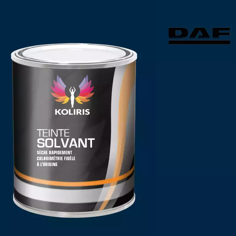 Peinture utilitaire - camion solvant Daf