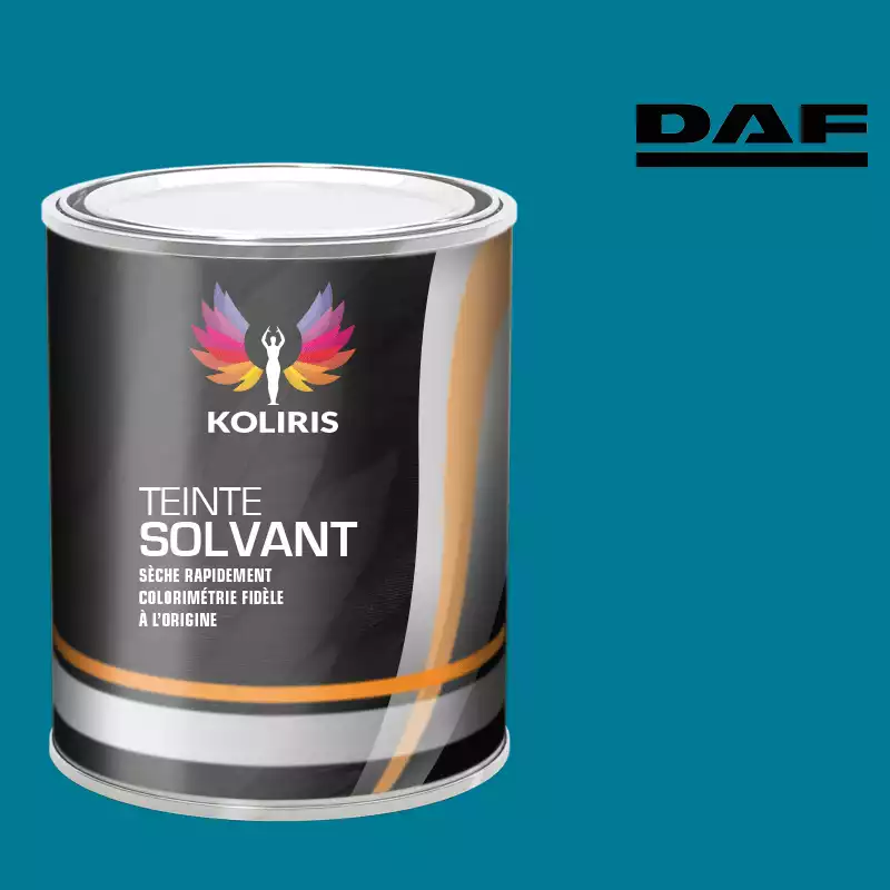 Peinture utilitaire - camion solvant Daf