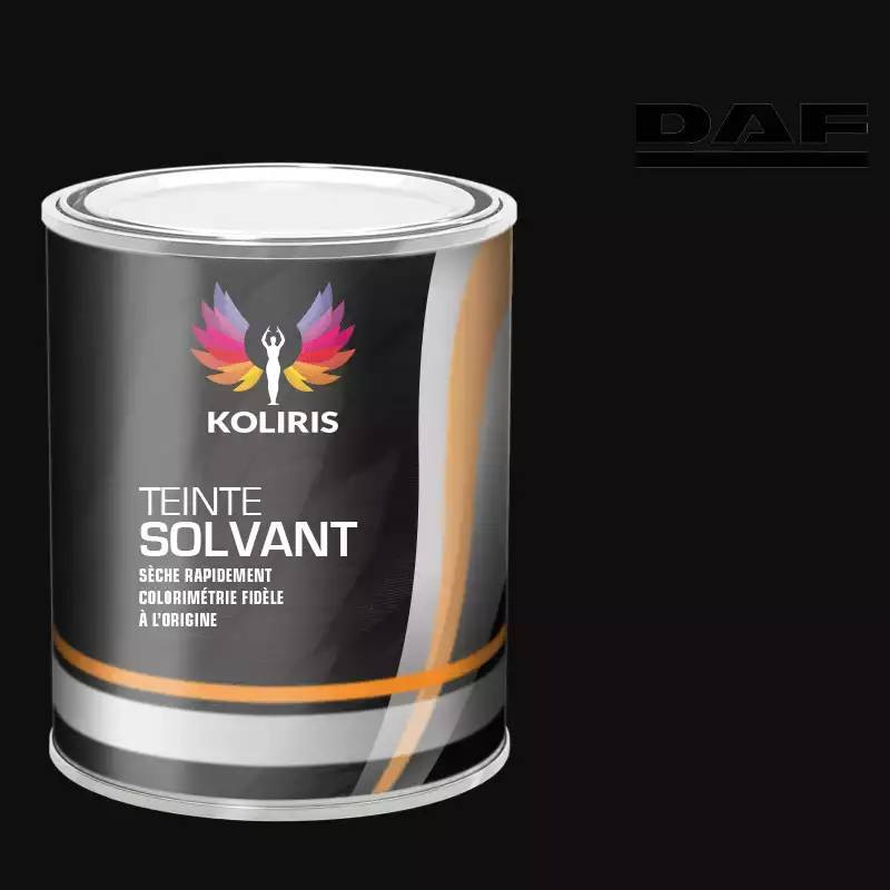 Peinture utilitaire - camion solvant Daf