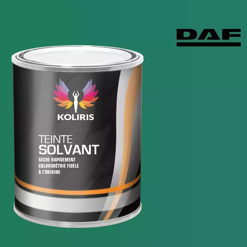 Peinture utilitaire - camion solvant Daf