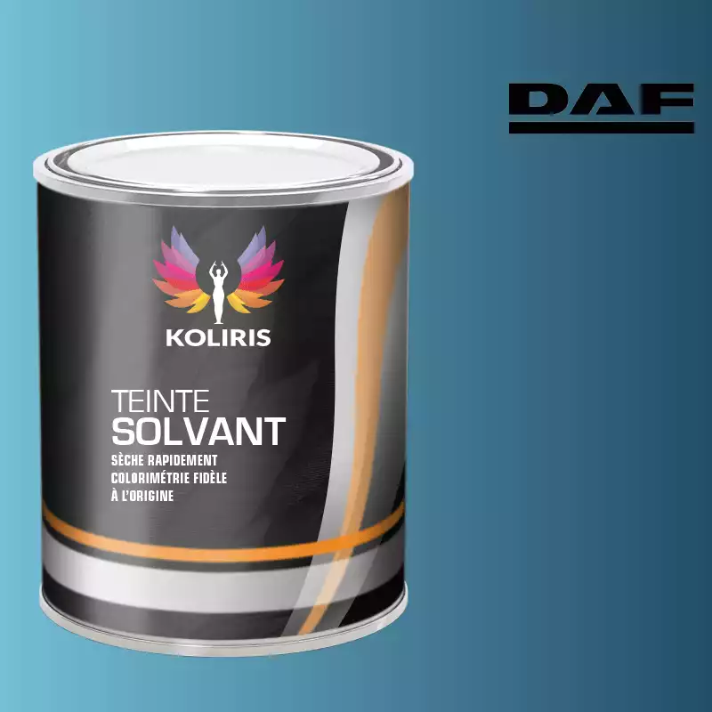 Peinture utilitaire - camion solvant Daf