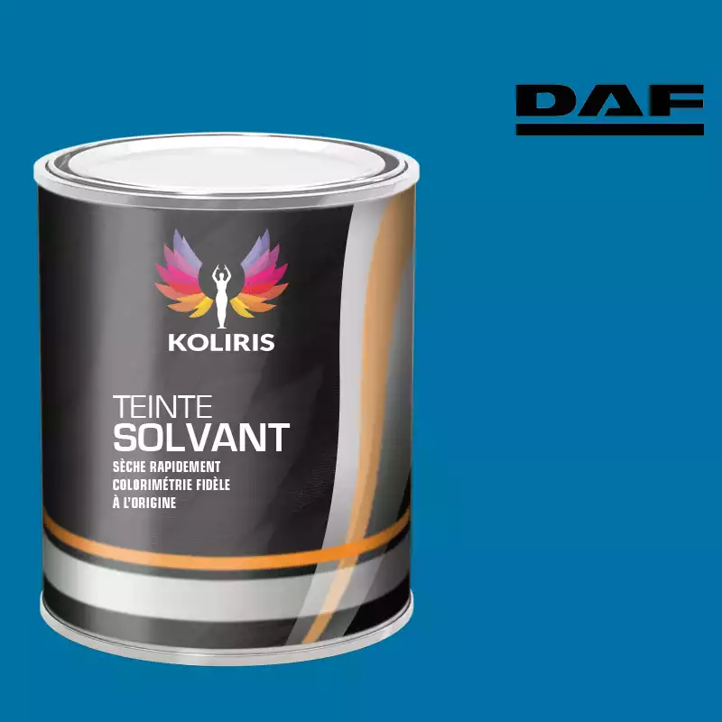 Peinture utilitaire - camion solvant Daf