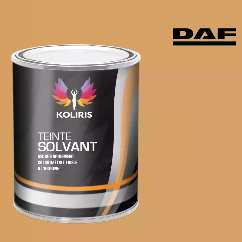 Peinture utilitaire - camion solvant Daf