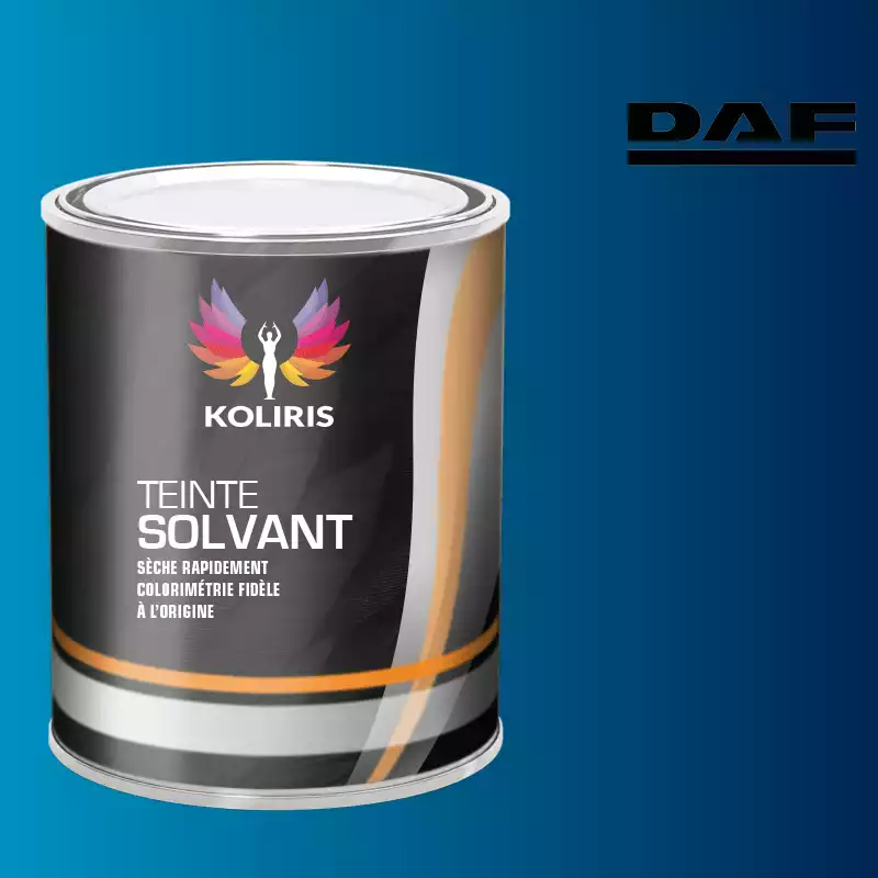 Peinture utilitaire - camion solvant Daf