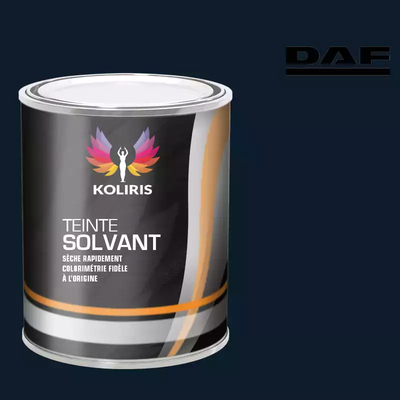 Peinture utilitaire - camion solvant Daf