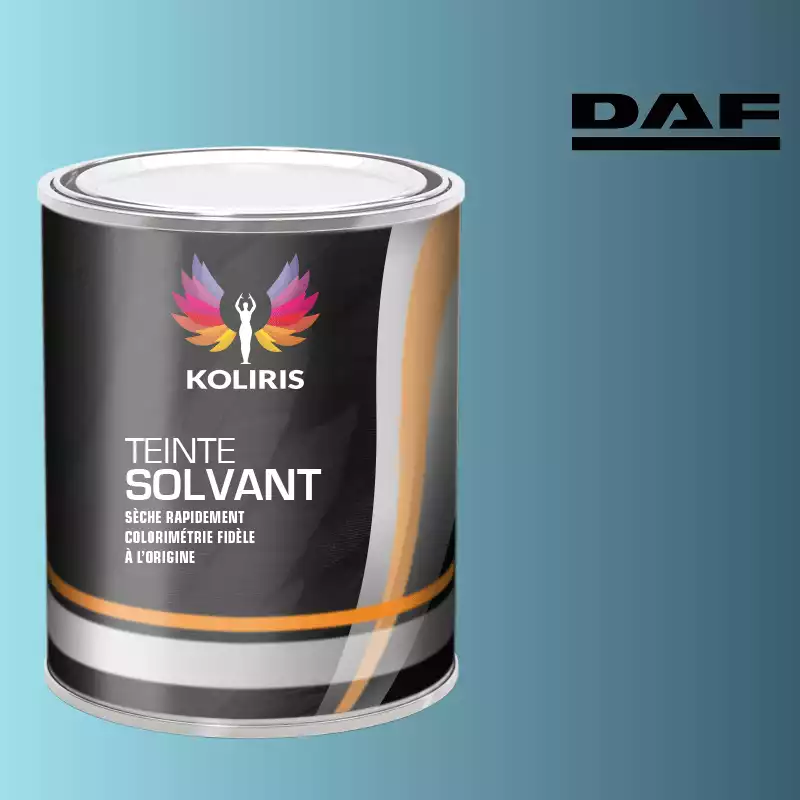 Peinture utilitaire - camion solvant Daf