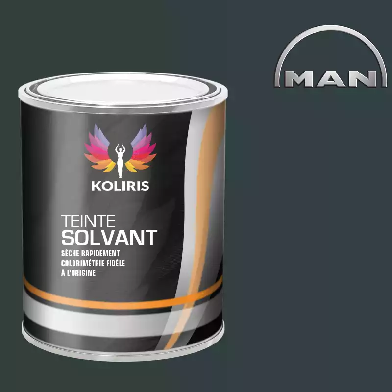 Peinture utilitaire - camion solvant Man