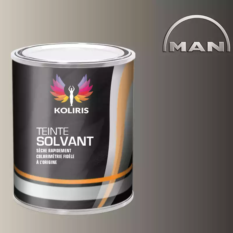 Peinture utilitaire - camion solvant Man