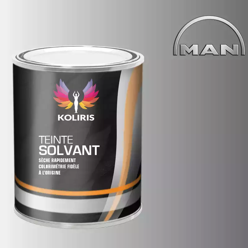 Peinture utilitaire - camion solvant Man